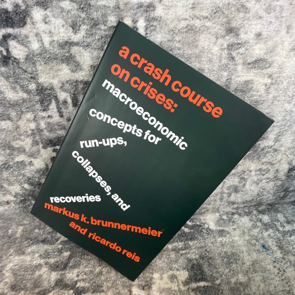 A Crash Course on Crises Brunnermeier Reis Economics Book Princeton Univ Press